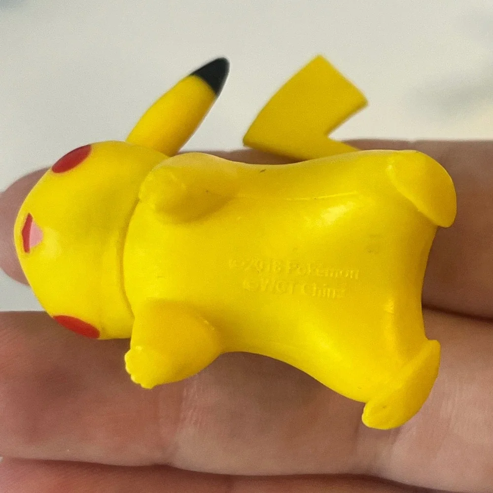Pokemon Battle‎ Figure Lot 7 Jazwares Pikachu Eevee Squirtle Murkrow Miniatures